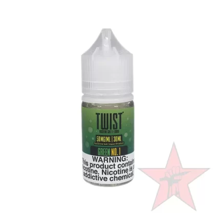Twist – Green No. 1 – Salt Nic – 30mL - Redstarvapor