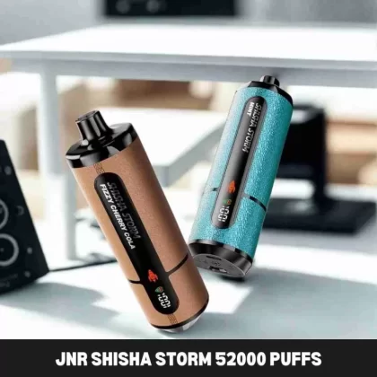 JNR Shisha Storm 52000 Puffs Disposable Vape 2% DTL Buy in Dubai - 10PCS-1BOX, 1PCS-1PACK; Cherry Berry, Fizzy Cherry Cola