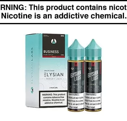 BUSINESS BY ELYSIAN 120ML - Vapejuice