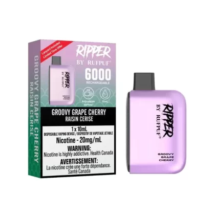 RIPPER 6000 – GROOVY GRAPE CHERRY ICE