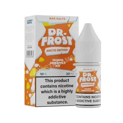Dr Frost Arctic Edition Mango Pineapple Ice Nic Salt E-Liquid - Vapestreams Co