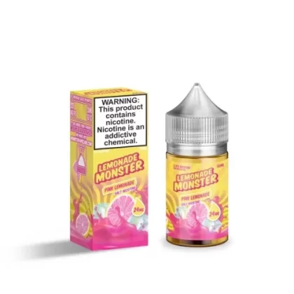 Lemonade Monster Salt E-Liquid – Pink Lemonade – 30ml