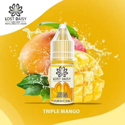 Triple Mango Flavour Lost Daisy Nic Salt