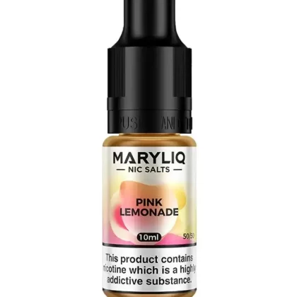 Lost Mary Maryliq Pink Lemonade Nic Salt Vape Juice - Strength