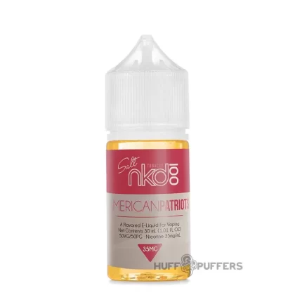 NKD 100 Salt Tobacco – American Patriots 30mL - Nicotine Strength#35mg>50mg