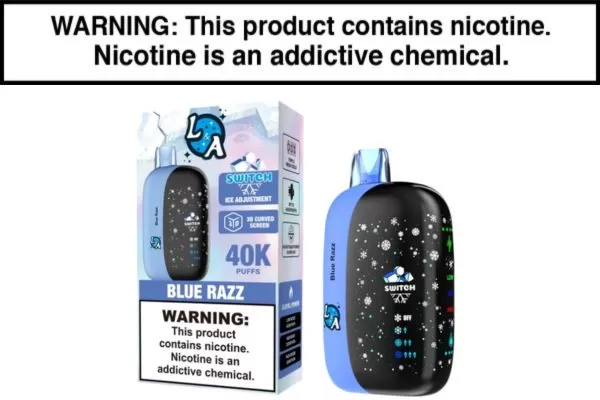 L&A SWITCH 40K DISPOSABLE VAPE – 40,000 PUFFS - Vapejuice - Image 2