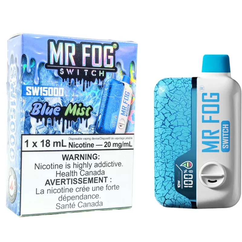 MR FOG SWITCH SW15000 Disposable Vape – Blue Mist
