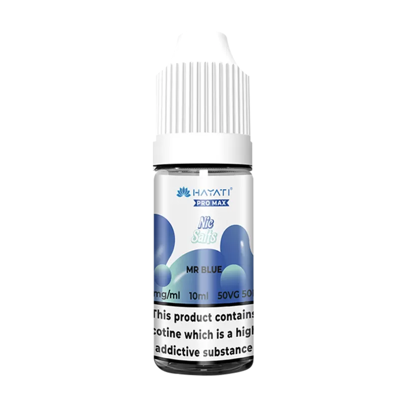 Mr Blue Nic Salt by Hayati Pro Max 10ml - 10mg - Vape Product (F2B482)