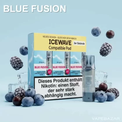 ICEWAVE Pod – Blue Fusion – 3er Pack