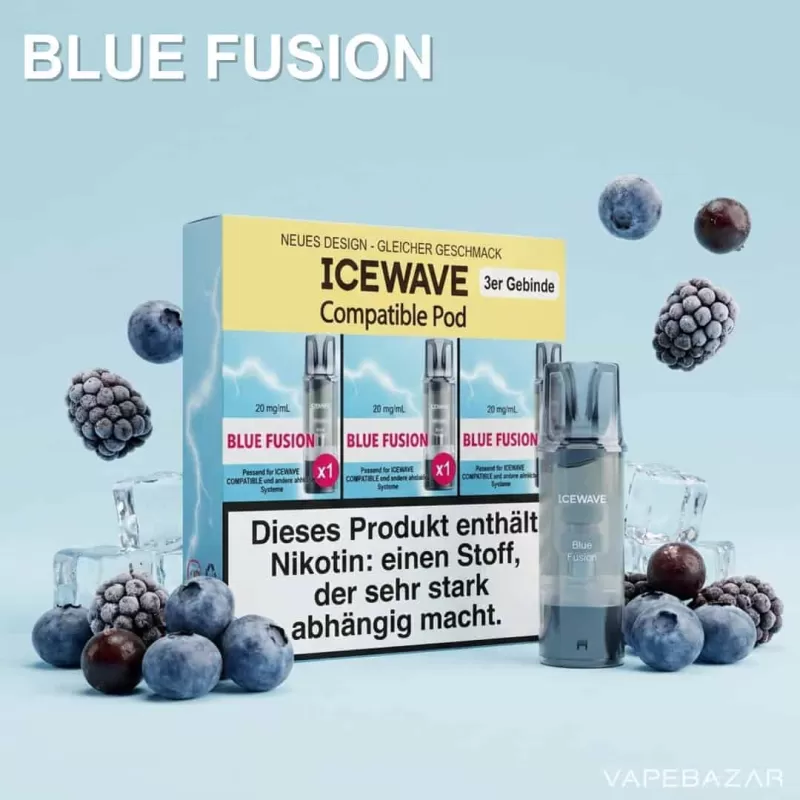 ICEWAVE Pod – Blue Fusion – 3er Pack