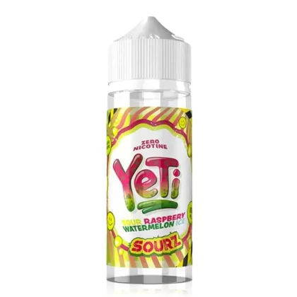 Sour Raspberry Watermelon Ice 100ml Shortfill e-Liquid by Yeti