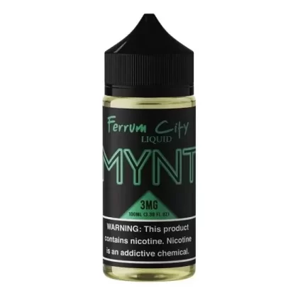 MYNT E-Liquid by Ferrum City Liquid - Size#100ml~Nicotine#0MG>3MG