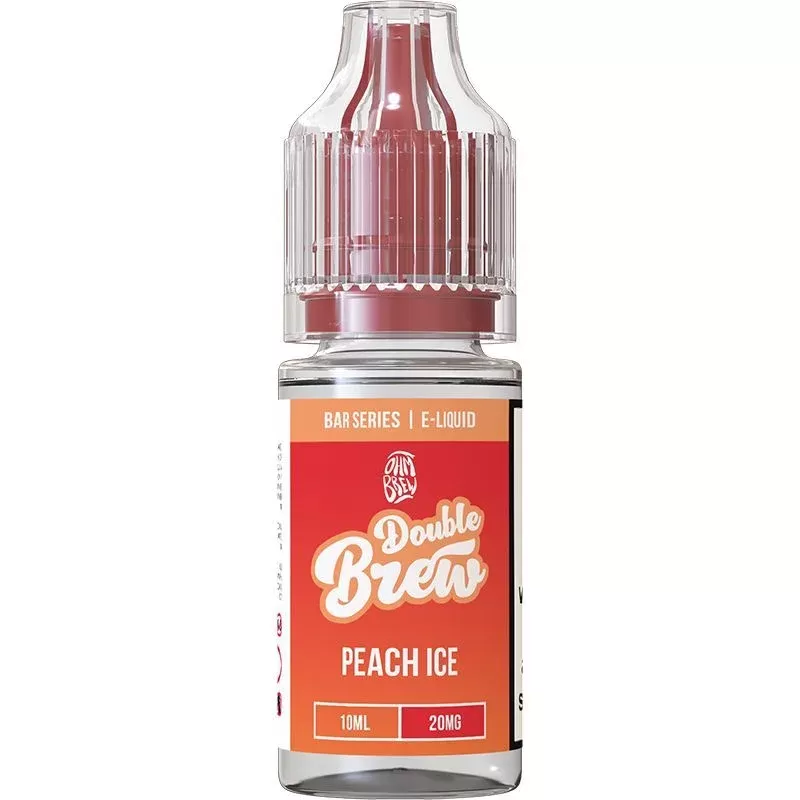 Peach Ice Double Brew Bar Series Nic Salts – 5mg, 10mg & 20mg – Pack of 10
