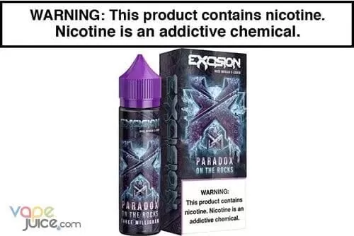 PARADOX ON THE ROCKS BY ALT ZERO & EXCISION 60ML - Vapejuice