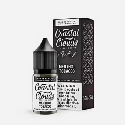 Coastal Clouds Salt Menthol Tobacco E-Liquid 30ml