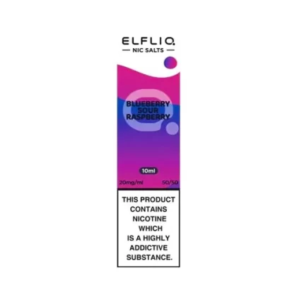 ELFLIQ Blueberry Sour Raspberry Nic Salt - 20mg