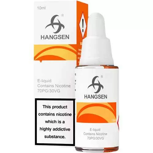 Hangsen 10ml E-Liquids - Box of 10 - 6 MG / Juicy Peach - Image 3