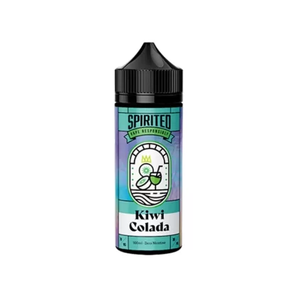 Fantasi Spirited Kiwi Colada 100ml Shortfill E Liquid - Strength#0mg (FC4F43)