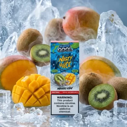 NASTY SUPER COOL MANGO KIWI SALT ELIQUID