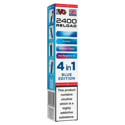 Blue Edition IVG 2400 Refill Pods - Vapeshop Co