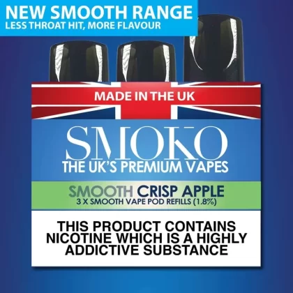CRISP APPLE – SMOOTH VAPE POD NAVULLINGEN
