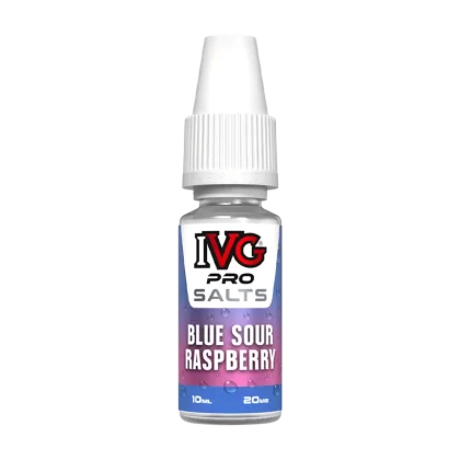 Blue Sour Raspberry Nic Salt by IVG Pro - 10ml - Vape Product, Vape Product