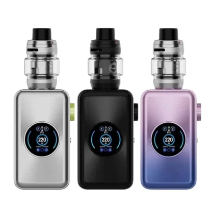 VAPORESSO GEN MAX KIT 220W - COLOR#Artic Silver>Dark Black>Ice Blue>Platinum Gold>Storm Blue
