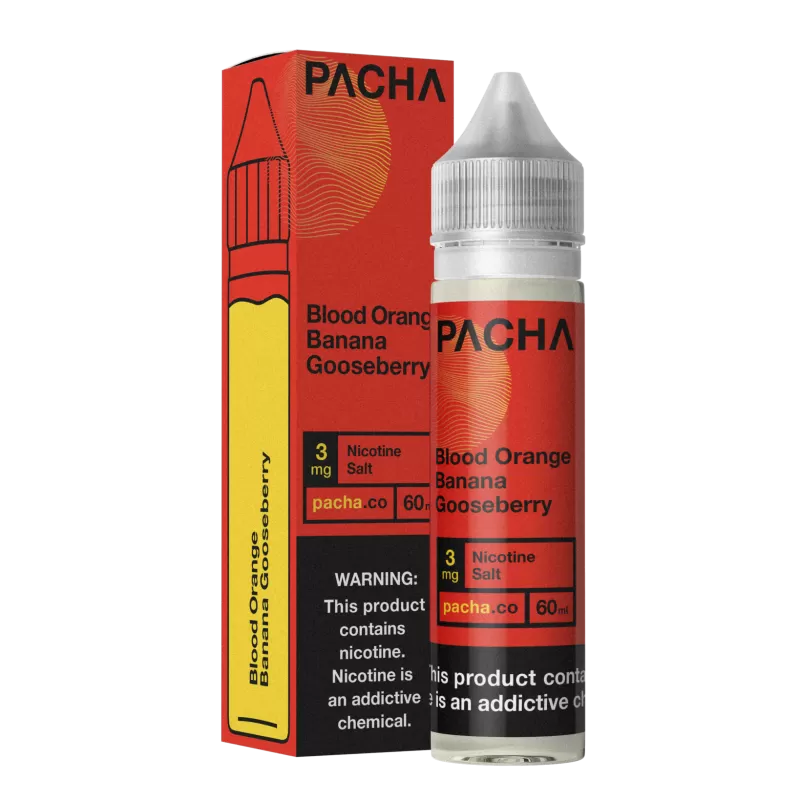 PACHAMAMA - Blood Orange Banana Gooseberry - 60ML E-Liquid - 3MG