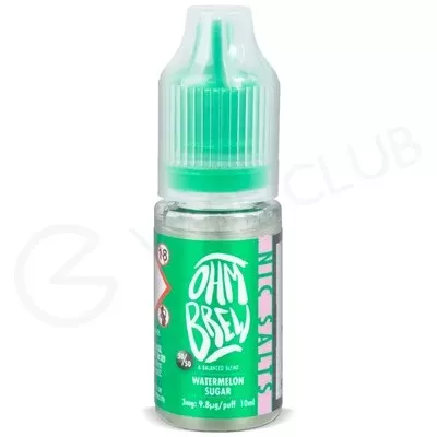 Watermelon Sugar E-Liquid by Ohm Brew 50/50 Nic Salts