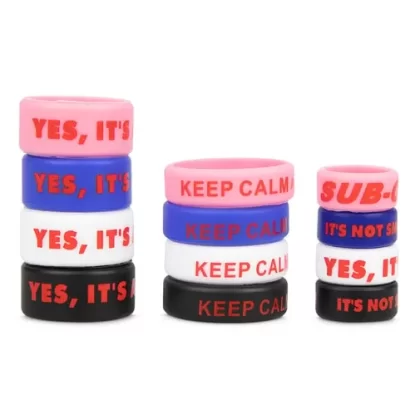 Silicone Vape Band - Pink / 18mm