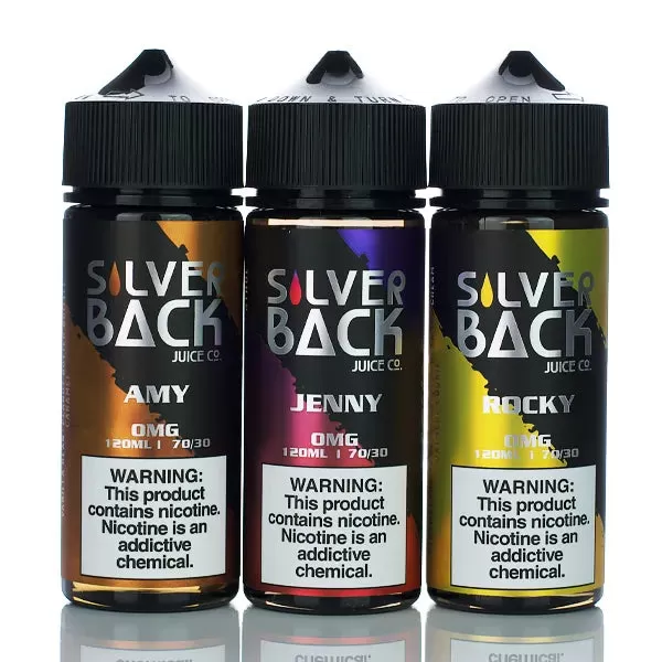 Silverback Juice Co - No Nicotine Vape Juice - 120ml - Toto