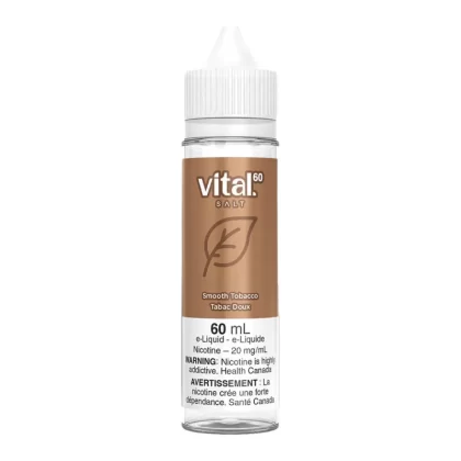 Vital Salt Nic E-Liquid - Smooth Tobacco 60ml - 20mg/ml