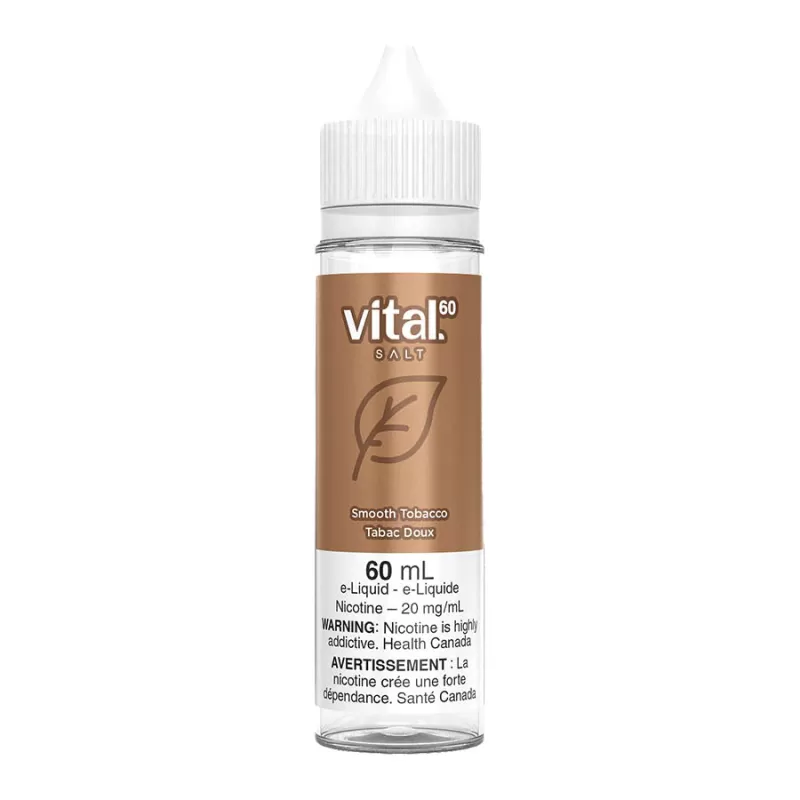 Vital Salt Nic E-Liquid - Smooth Tobacco 60ml - 20mg/ml