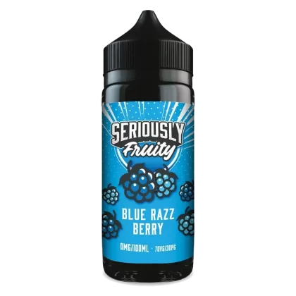 Blue Razz Berry Shortfill E-Liquid 100ml by Seriously Fruity - Ecigpremium