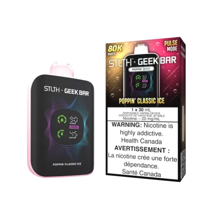 STLTH X GEEK BAR - Poppin' Classic Ice - 20 mg/mL (wholeseller)(SK) - Excise FED