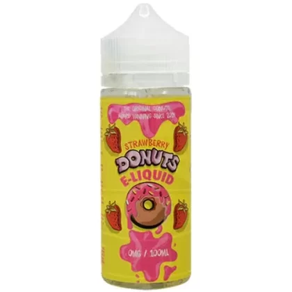 STRAWBERRY DONUTS E LIQUID BY MARINA VAPE E LIQUID 100ML 70VG