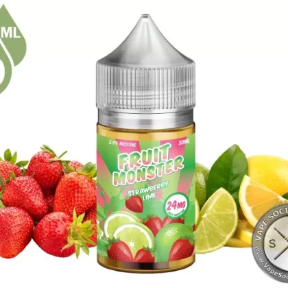 Strawberry Lime Fruit Monster Salt 30ml