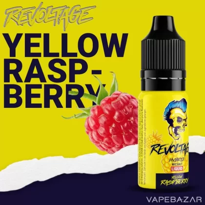 Revoltage Hybrid Nicsalt Liquid – Yellow Raspberry - Vapebazar