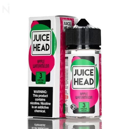 Juice Head E-Liquid - Apple Watermelon - 100ml - 6mg