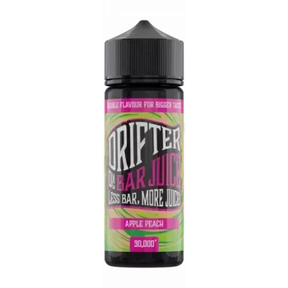 APPLE PEACH E LIQUID DRIFTER BAR JUICE 100ML 50VG