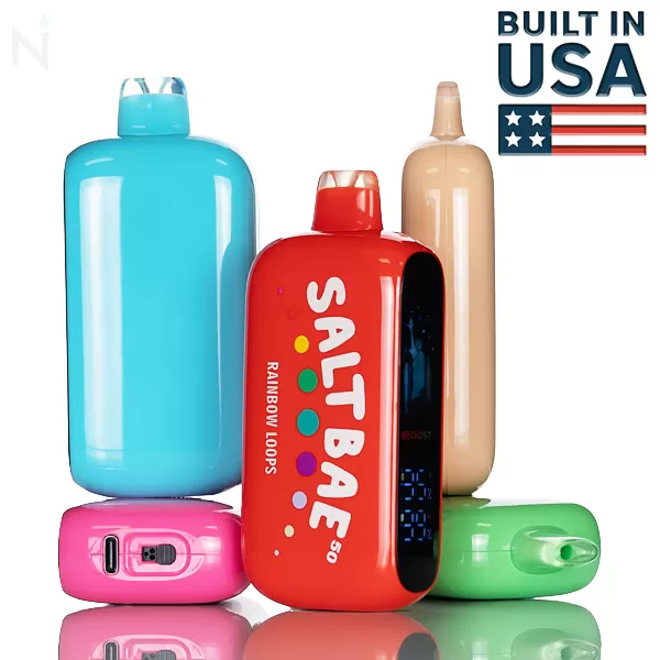 Salt Bae 50 40K 40,000 Puffs Disposable Vape - 17mL - Sour Apple