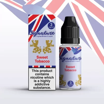 SWEET TOBACCO E LIQUID E LIQUID BY SIGNATURE 10ML