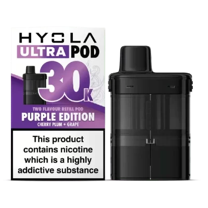 Hyola Ultra 30K Prefilled Replacement Pods Purple Edition - Ecigpremium