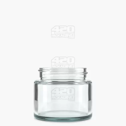 Straight Sided Clear Glass Jars | 53mm – 2.5oz – 32 Count