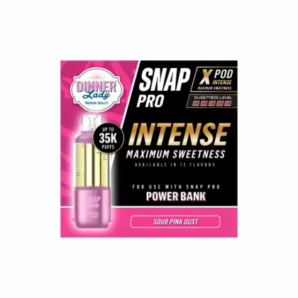 Dinner Lady Snap Pro 35K Boost Pod - Bangvapeaustralia