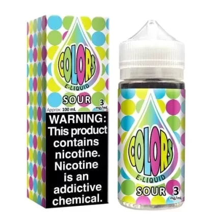 Sour – Colors E-Liquid – 100mL