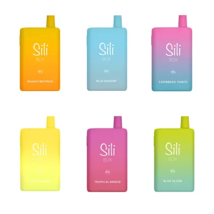 Sili Box Disposable | 6000 Puffs | 16mL *** - Oceanside Strawberry
