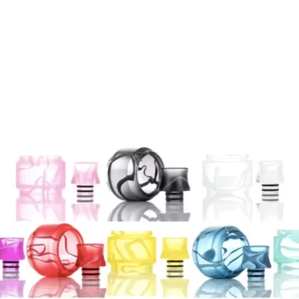 Smok TFV12 Prince Bulb Glass and 510 Drip-tip