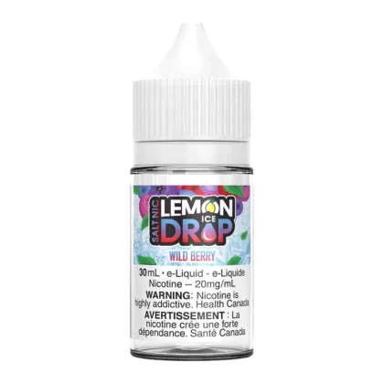 Lemon Drop Ice Salt Nic E-Liquid - Wild Berry 30ml - 20mg/ml