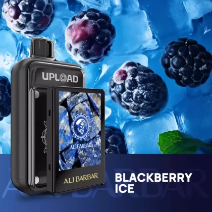 ALIBARBAR UPLOAD 25000 PUFFS – Blackberry Ice - Oil Tank + Screen, Oil Tank Only
